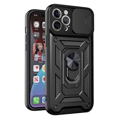 Case for Apple iPhone 12 Pro Max, Techsuit, CamShield, Black