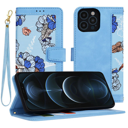 Funda para Apple iPhone 12 Pro Max, Techsuit, FlipCraft, Azul