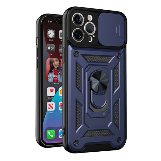 Funda para Apple iPhone 12 Pro, Techsuit, CamShield, Azul