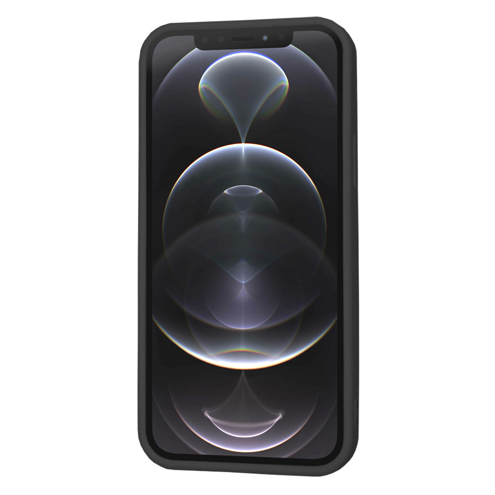 Funda para Apple iPhone 12 Pro, Techsuit, SoftFlex, Negra