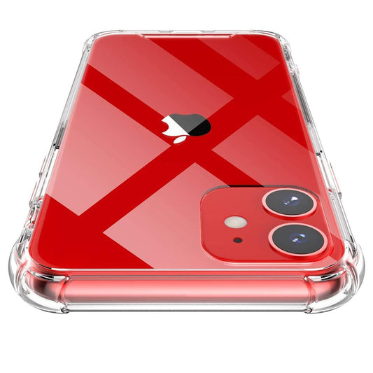 Funda para Apple iPhone 12, Techsuit, Shockproof Clear, Transparente