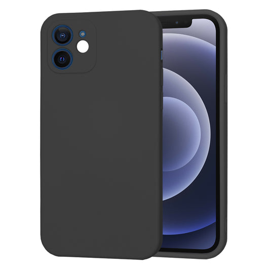Funda para Apple iPhone 12, Techsuit, SoftFlex, Negra