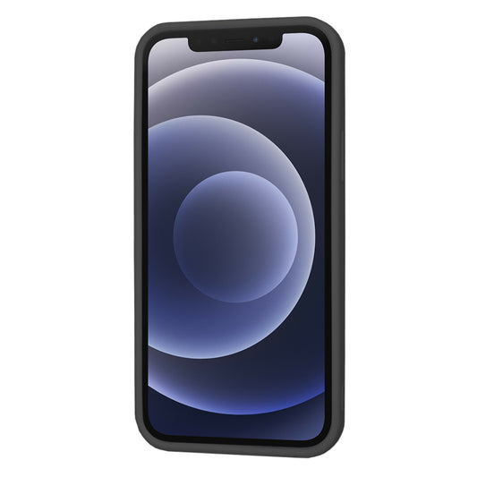 Funda para Apple iPhone 12, Techsuit, SoftFlex, Negra