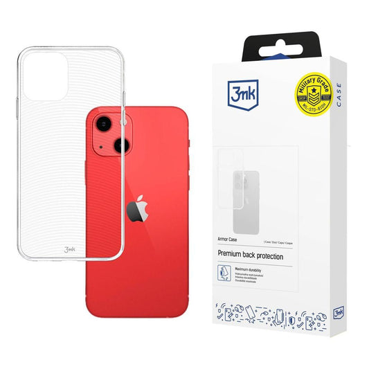 Funda para Apple iPhone 13, 3MK, Armor, Transparente