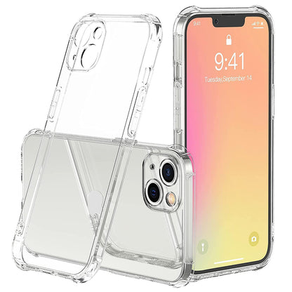 Funda para Apple iPhone 13 mini, Techsuit, Shockproof Clear, Transparente