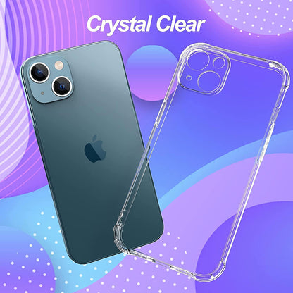 Funda para Apple iPhone 13 mini, Techsuit, Shockproof Clear, Transparente