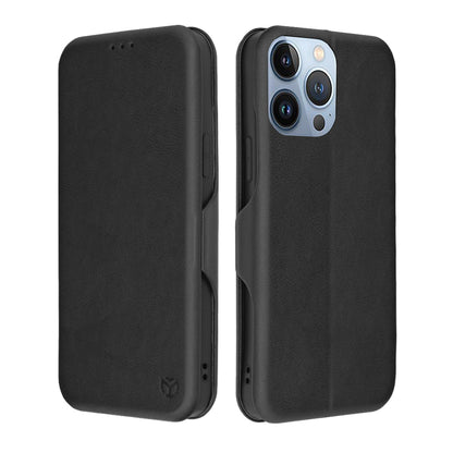 Funda para Apple iPhone 13 Pro Max, Techsuit, Safe Wallet Plus, Negra