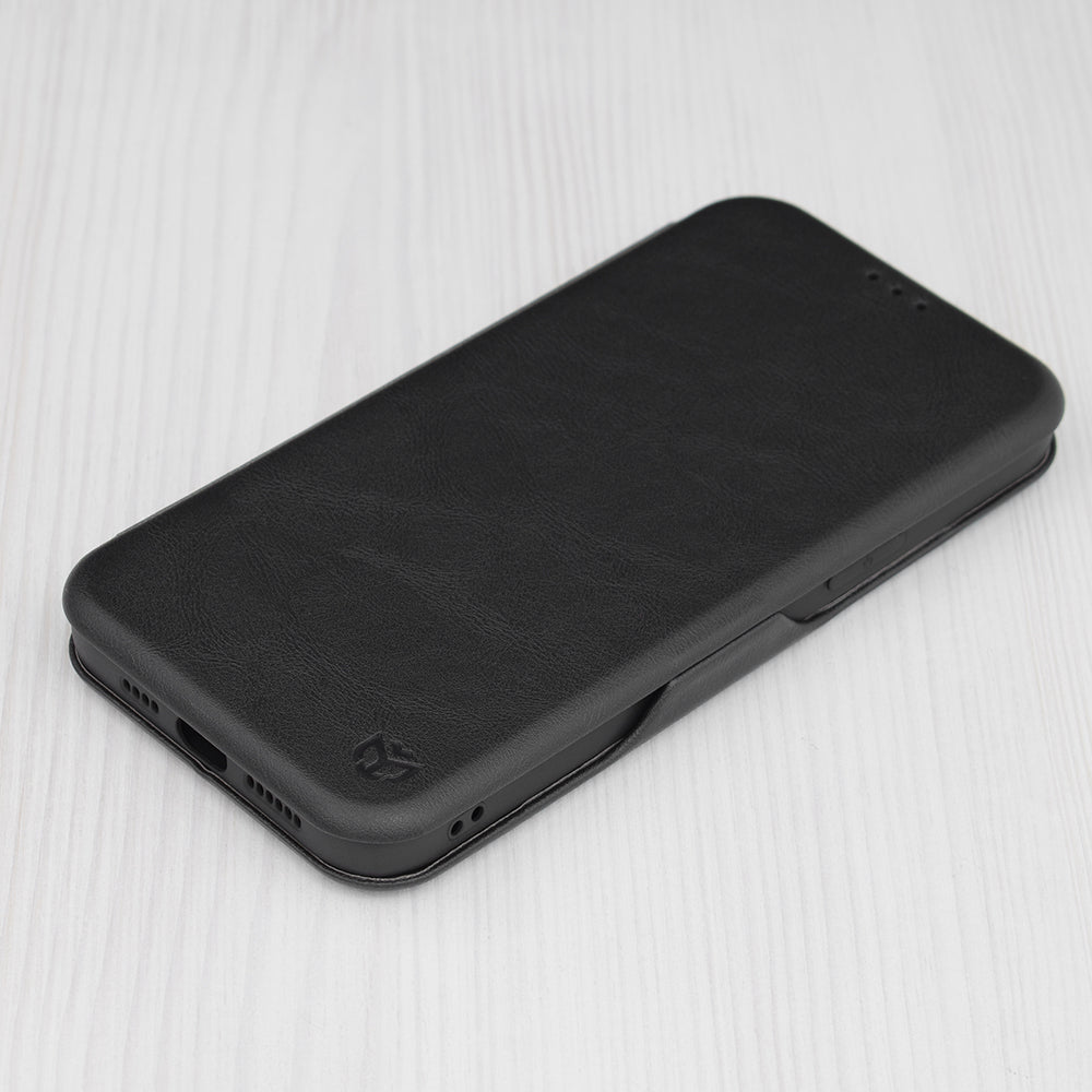 Funda para Apple iPhone 13 Pro Max, Techsuit, Safe Wallet Plus, Negra