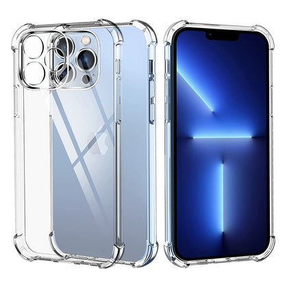 Funda para Apple iPhone 13 Pro, Techsuit, Shockproof Clear, Transparente