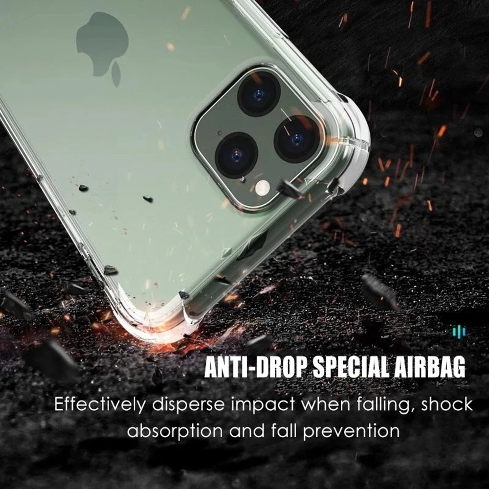Funda para Apple iPhone 13 Pro, Techsuit, Shockproof Clear, Transparente