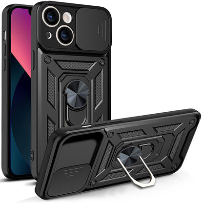 Funda para Apple iPhone 13, Techsuit, CamShield, Negra
