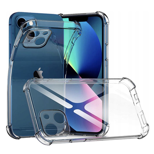 Funda para Apple iPhone 13, Techsuit, Shockproof Clear, Transparente