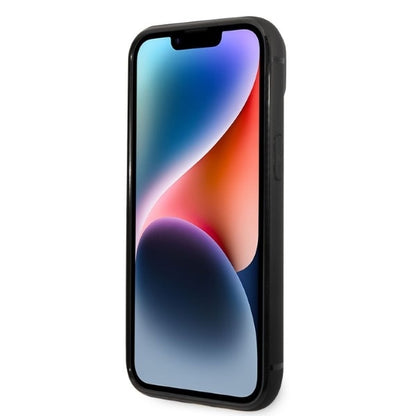 Funda para Apple iPhone 14 Plus, Karl Lagerfeld, Cardslots Signature Logo, Negra