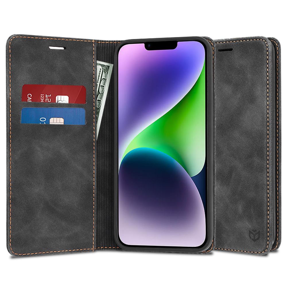 Funda para Apple iPhone 14 Plus, Techsuit, Confy, Negra