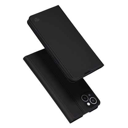 Case for Apple iPhone 14 Plus, Techsuit, Magskin Book, Black