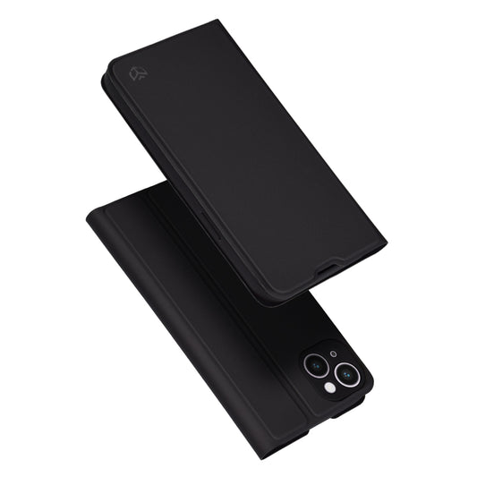 Funda para Apple iPhone 14 Plus, Techsuit, Magskin Book, Negra