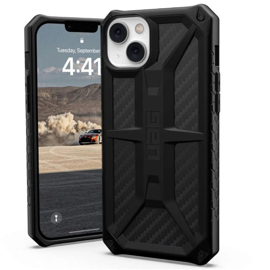 Funda para Apple iPhone 14 Plus, Urban Armor Gear, Monarch Carbon, Negra