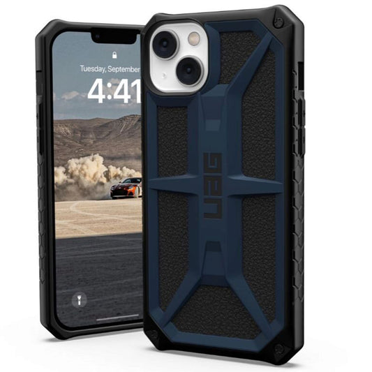Funda para Apple iPhone 14 Plus, Urban Armor Gear, Monarch Kevlar, Azul marino