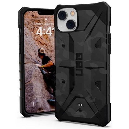 Funda para Apple iPhone 14 Plus, Urban Armor Gear, Pathfinder SE Midnight Camo, Camuflaje