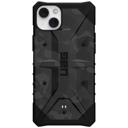 Funda para Apple iPhone 14 Plus, Urban Armor Gear, Pathfinder SE Midnight Camo, Camuflaje