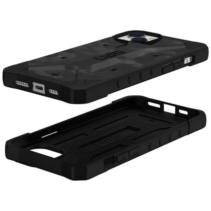 Funda para Apple iPhone 14 Plus, Urban Armor Gear, Pathfinder SE Midnight Camo, Camuflaje