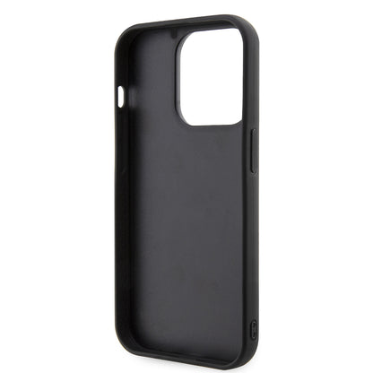 Funda para Apple iPhone 14 Pro, Karl Lagerfeld, 3D Rubber Ikonik Karl, Negra