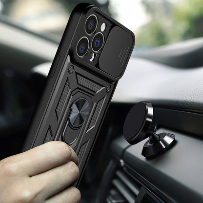 Funda para Apple iPhone 14 Pro Max, Techsuit, CamShield, Negra