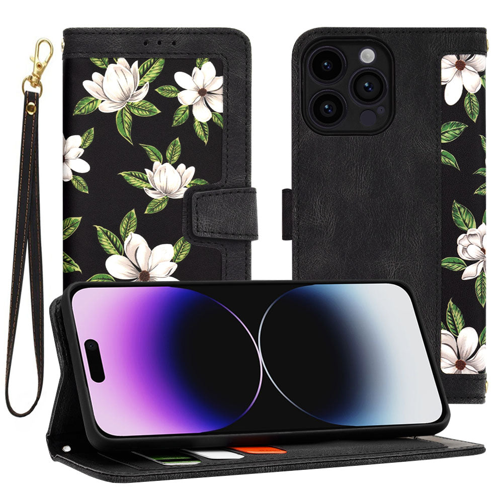 Funda para Apple iPhone 14 Pro Max, Techsuit, FlipCraft, Negra