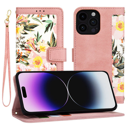 Funda para Apple iPhone 14 Pro Max, Techsuit, FlipCraft, Rosa