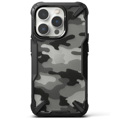 Funda para Apple iPhone 14 Pro, Ringke, Fusion X Design, Camuflaje