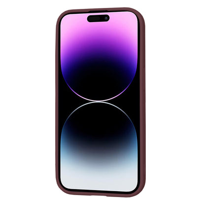 Funda para Apple iPhone 14 Pro, Techsuit, SoftFlex, Burdeos