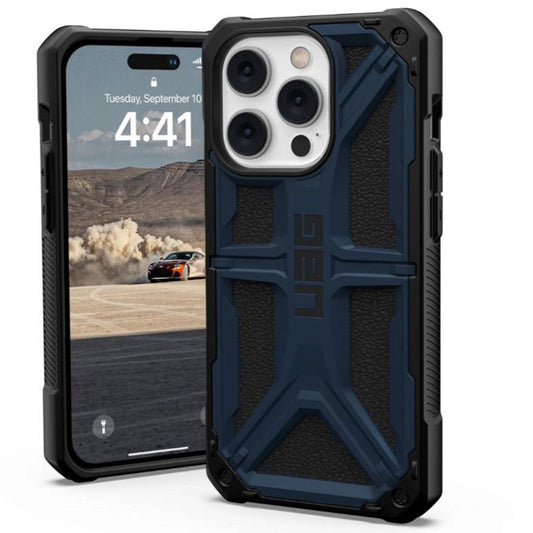 Funda para Apple iPhone 14 Pro, Urban Armor Gear, Monarch, Azul marino