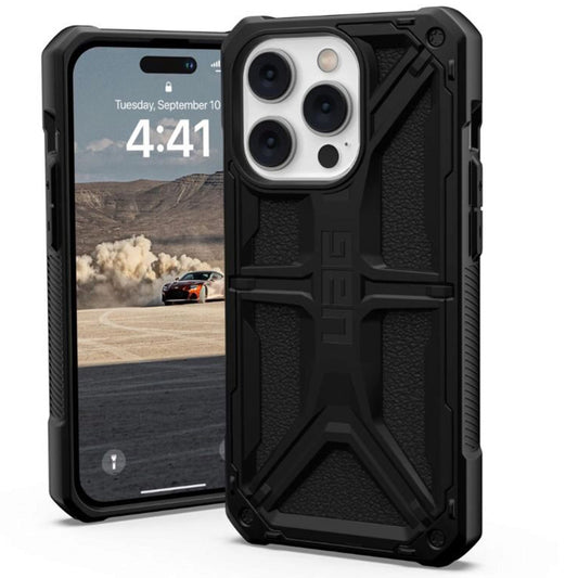 Funda para Apple iPhone 14 Pro, Urban Armor Gear, Monarch, Negra