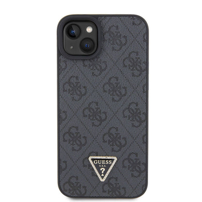 Funda para Apple iPhone 15 / 14, Guess, Crossbody 4G Metal Logo, Negra
