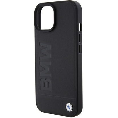 Case for Apple iPhone 15 Plus, BMW, Natural Hot Stamp, Black
