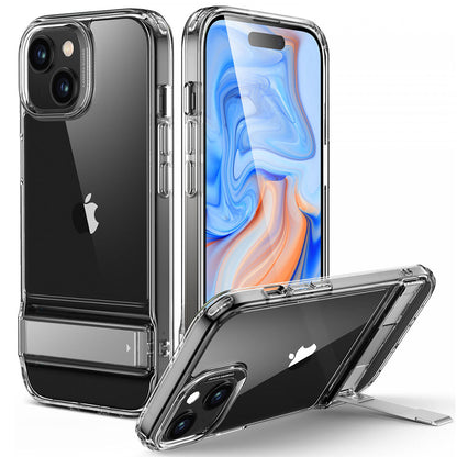 Funda para Apple iPhone 15 Plus, ESR, Air Shield Boost Kickstand, Transparente