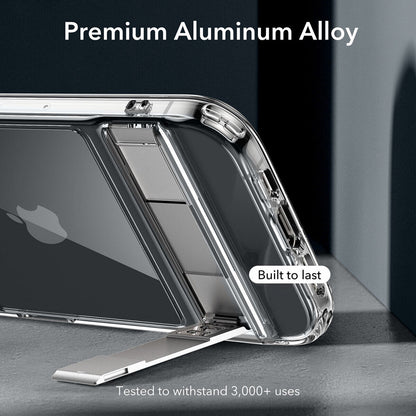 Funda para Apple iPhone 15 Plus, ESR, Air Shield Boost Kickstand, Transparente