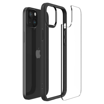 Case for Apple iPhone 15 Plus, Spigen, Ultra Hybrid, Matte Black