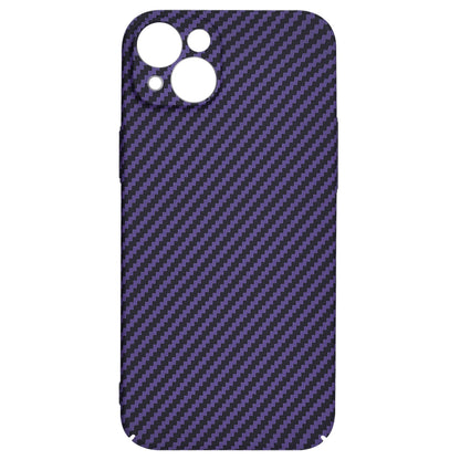 Funda para Apple iPhone 15 Plus, Techsuit, Carbonite FiberShell, Morado