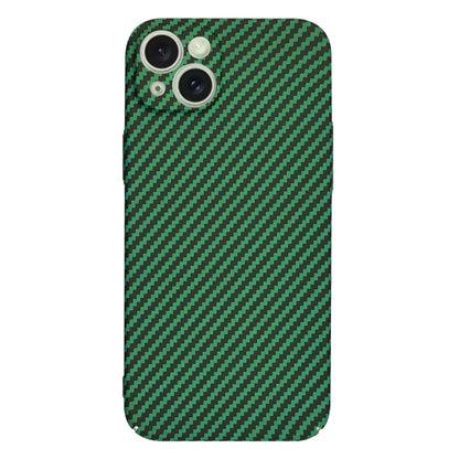 Funda para Apple iPhone 15 Plus, Techsuit, Carbonite FiberShell, Verde