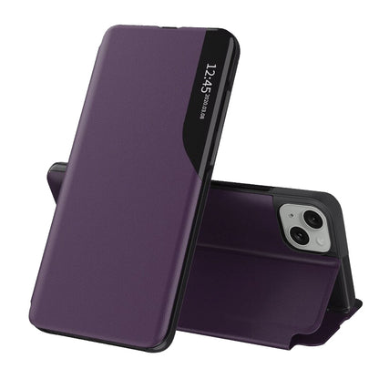 Funda para Apple iPhone 15 Plus, Techsuit, eFold, Morado