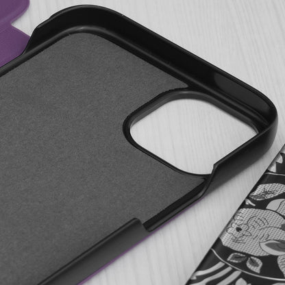 Funda para Apple iPhone 15 Plus, Techsuit, eFold, Morado