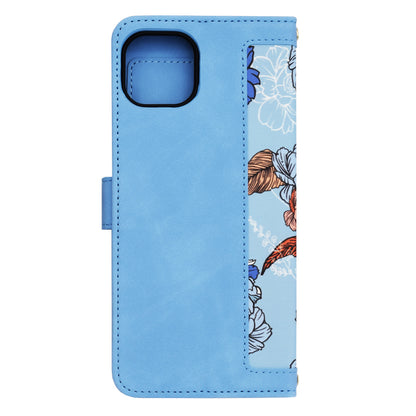 Funda para Apple iPhone 15 Plus, Techsuit, FlipCraft, Azul