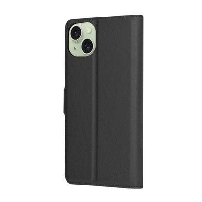 Funda para Apple iPhone 15 Plus, Techsuit, Leather Folio, Negra