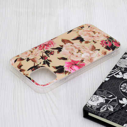 Funda para Apple iPhone 15 Plus, Techsuit, Marble, Beige