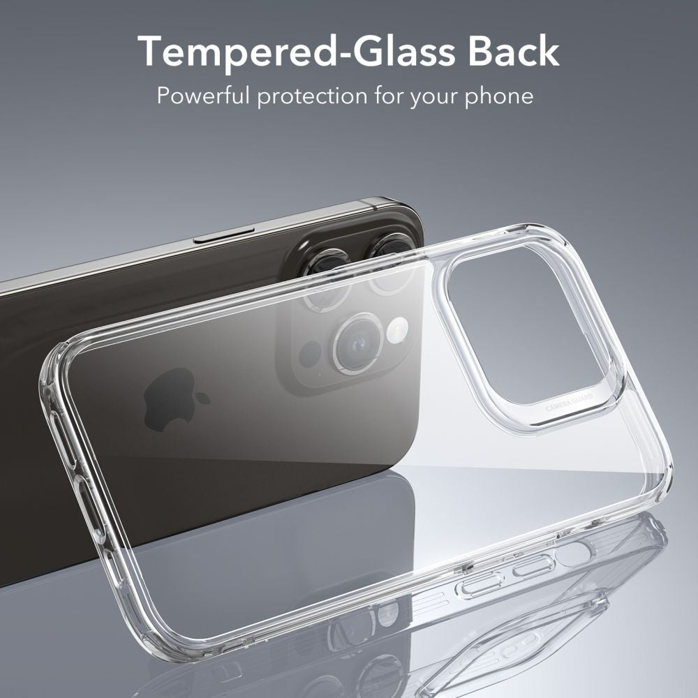 Funda para Apple iPhone 15 Pro, ESR, Ice Shield, Transparente
