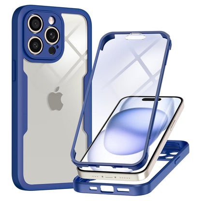 Funda para Apple iPhone 15 Pro Max, Techsuit, ColorVerse 360, Azul