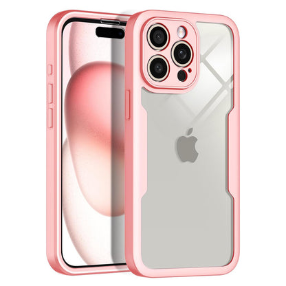 Funda para Apple iPhone 15 Pro Max, Techsuit, ColorVerse 360, Rosa