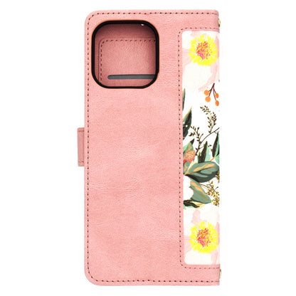 Funda para Apple iPhone 15 Pro Max, Techsuit, FlipCraft, Rosa