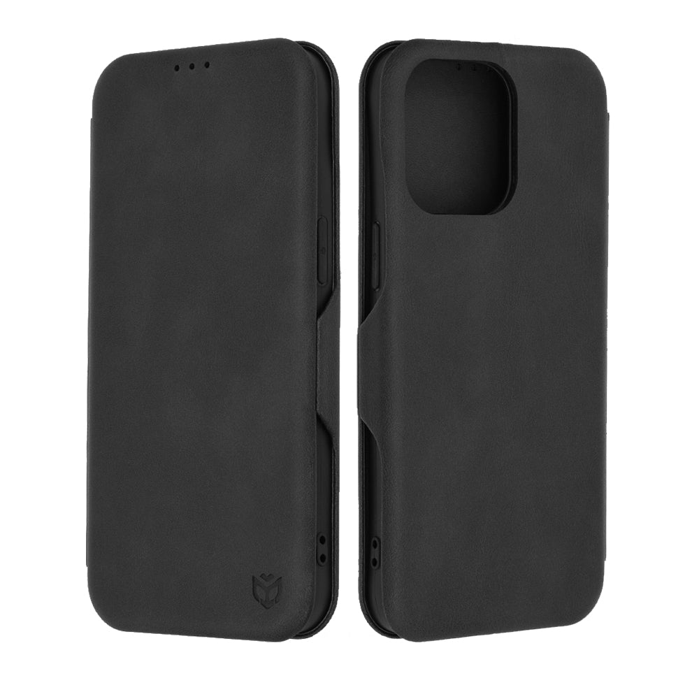 Funda para Apple iPhone 15 Pro Max, Techsuit, Safe Wallet Plus, Negra